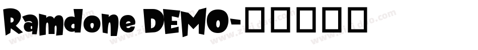 Ramdone DEMO字体转换